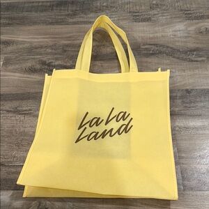 Lalaland coffee Yellow Tote Bag